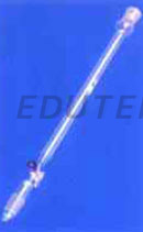 CHROMATOGRAPHY COLUMN WITH INTEGRAL SINTERED DISC, SOCKET AND CONE
